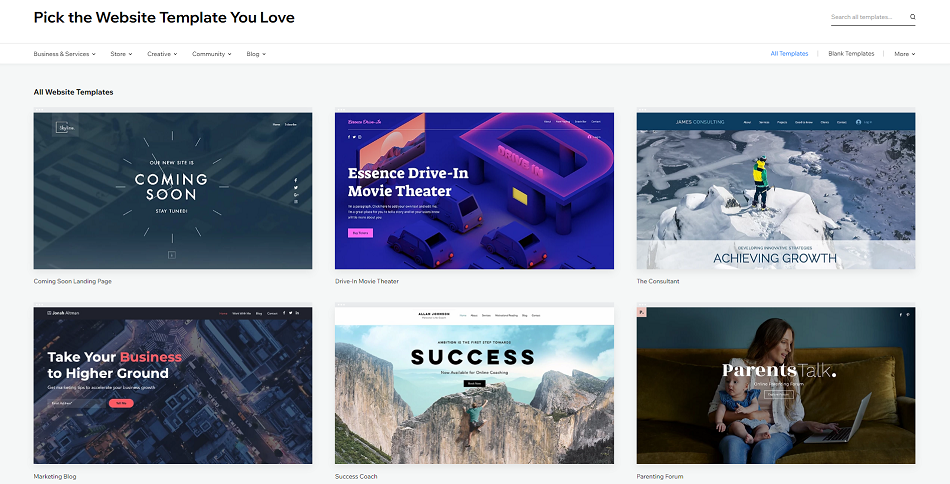 how to choose a layout for your website