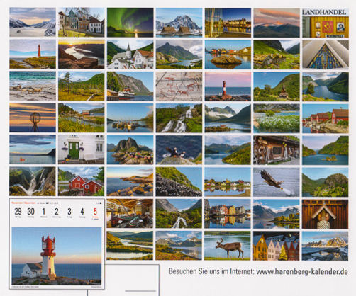Kalender Norwegen 2021
