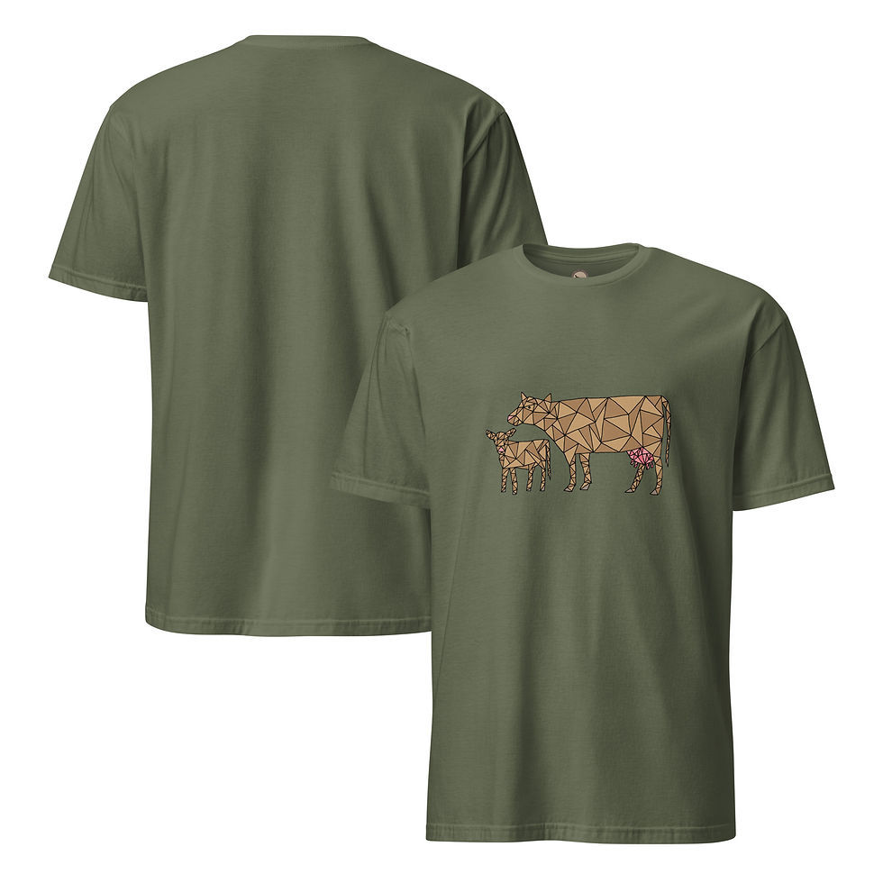 Adult T-Shirt - Sarah & Alice - Military Green