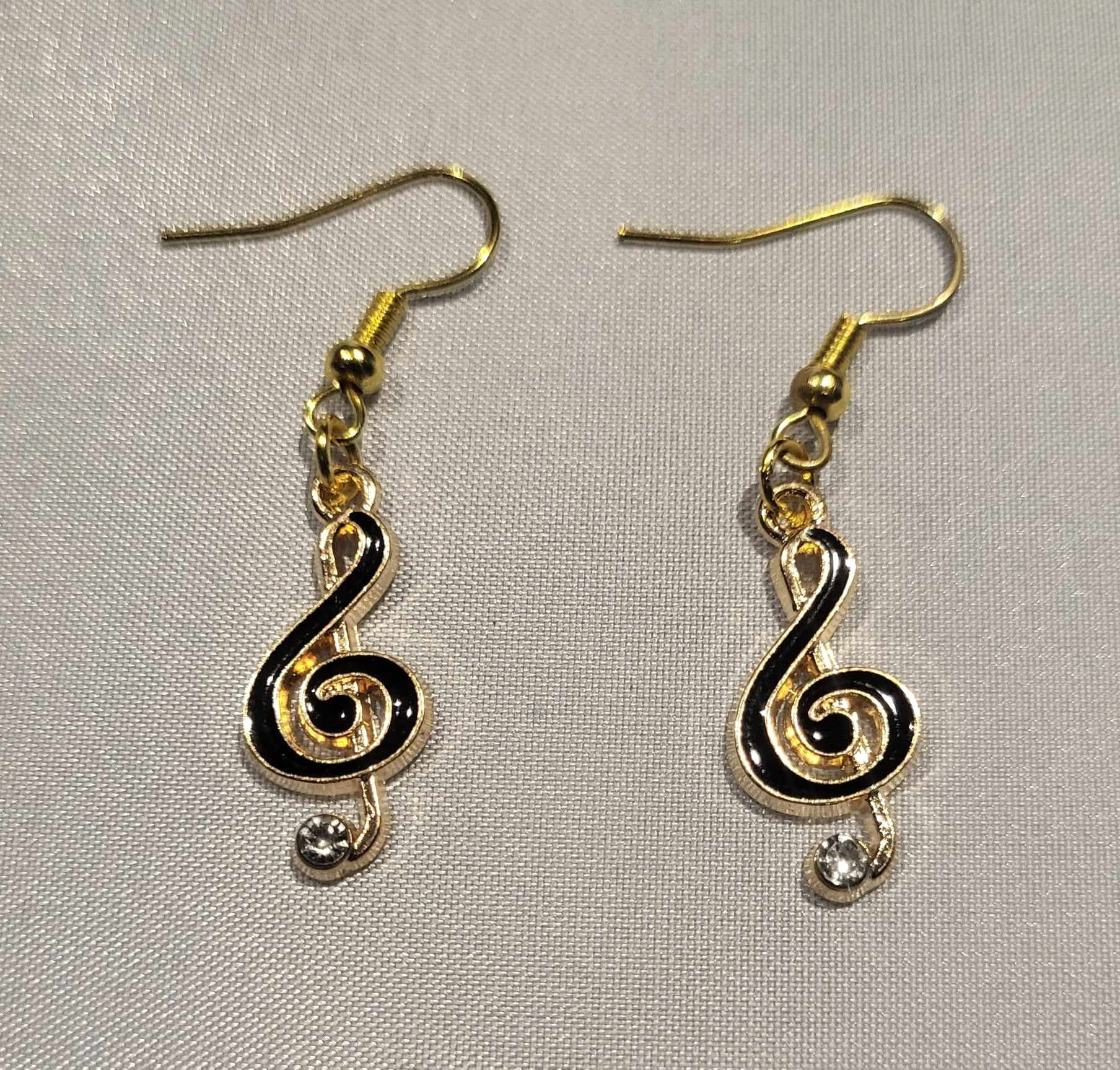 "Harmonie" Gold Plated Earrings