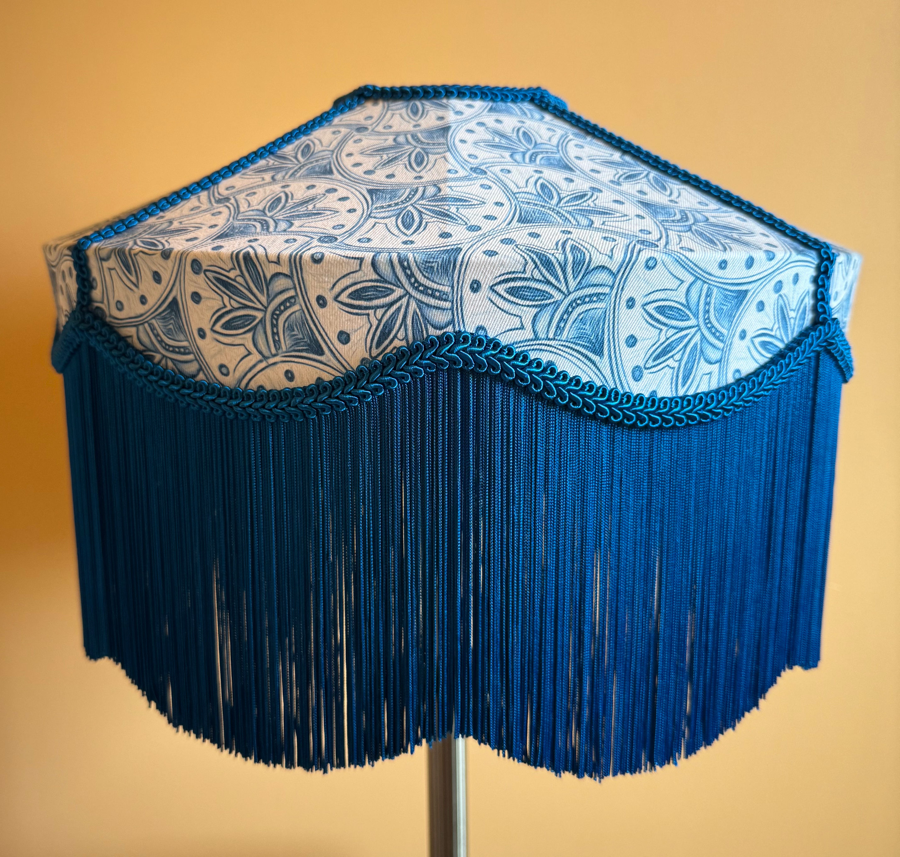 16" Scallop Deco Fan Lampshade