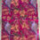 Thumbnail: Tropic Parrot Fuchsia Velvet Shimmer Fabric - Size 41cm wide x 58cm hig