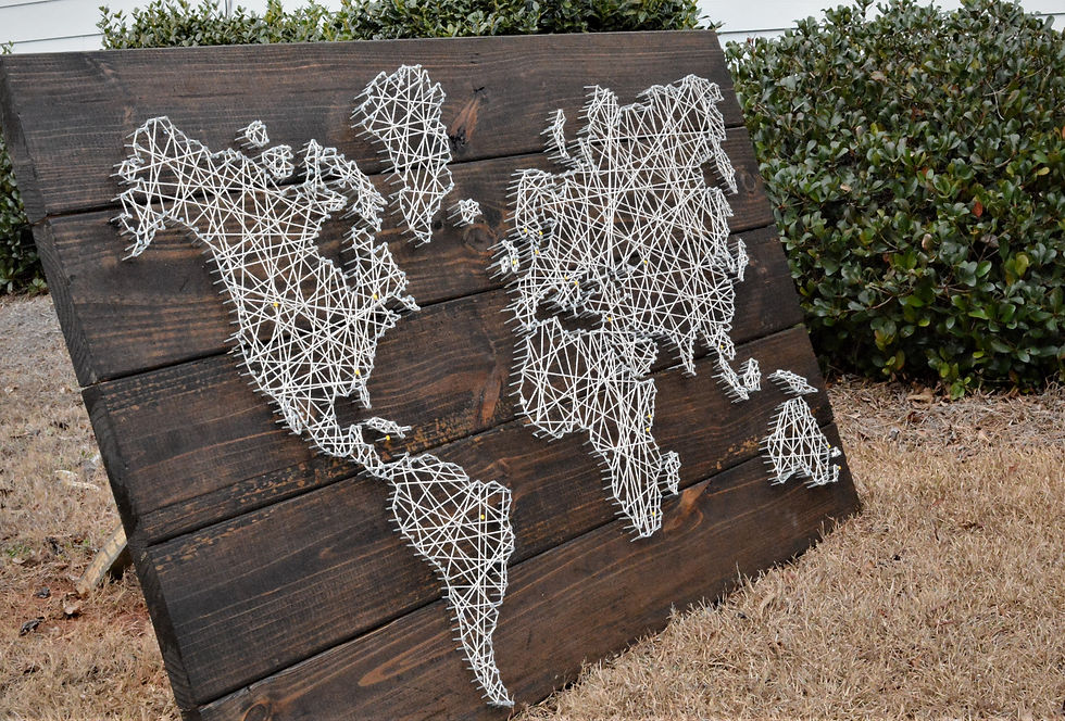 Thumbnail: Go Anywhere Custom String-art