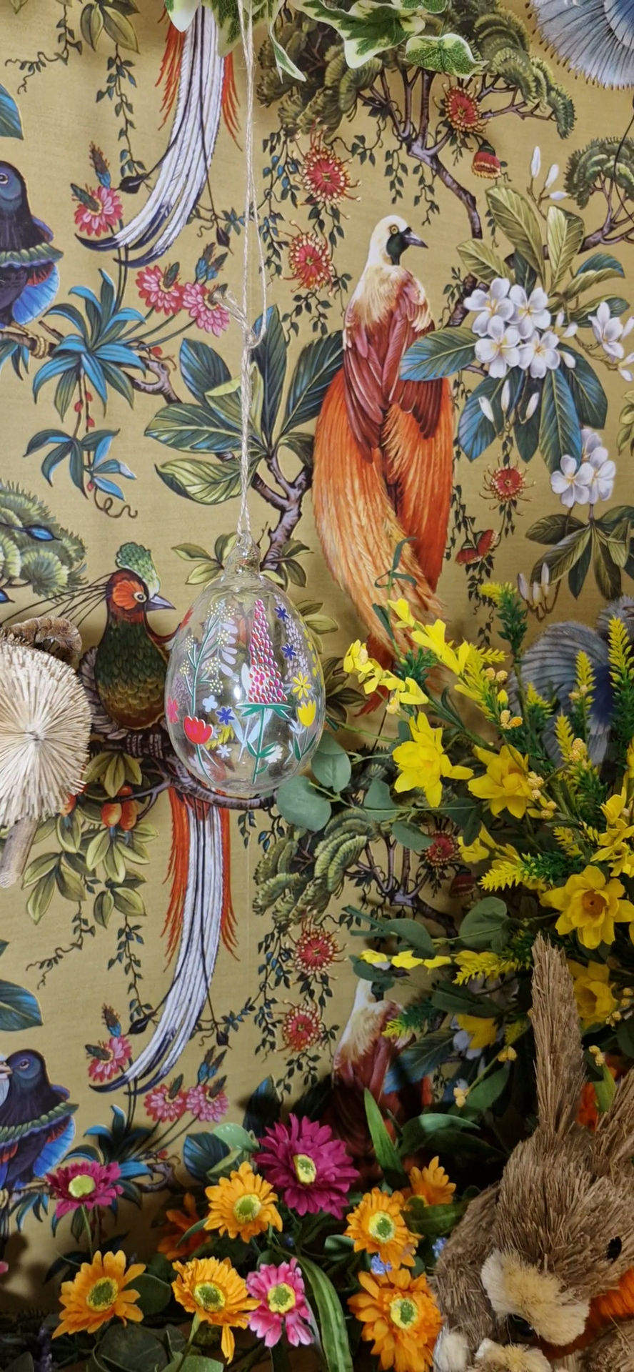 Thumbnail: Spring glass bauble 