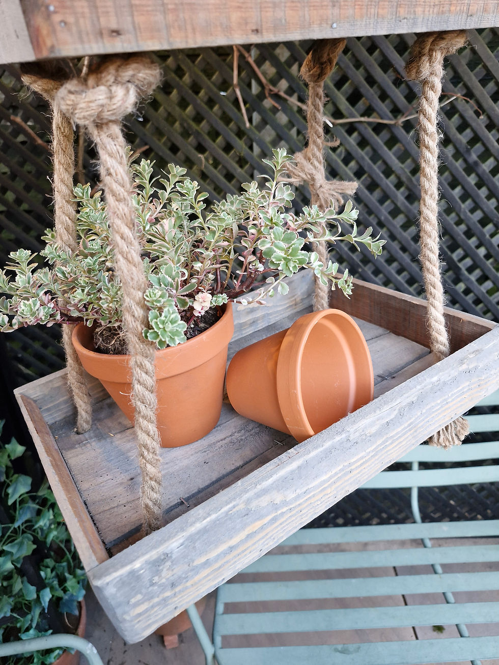 Thumbnail: 2 teir rustic shelves