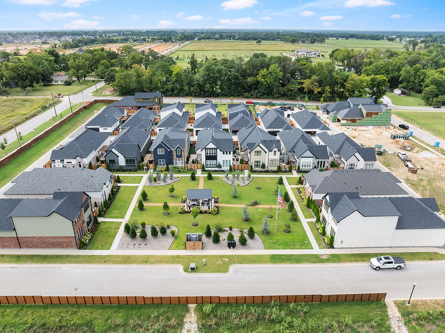 aerial view of the Harmony Community 