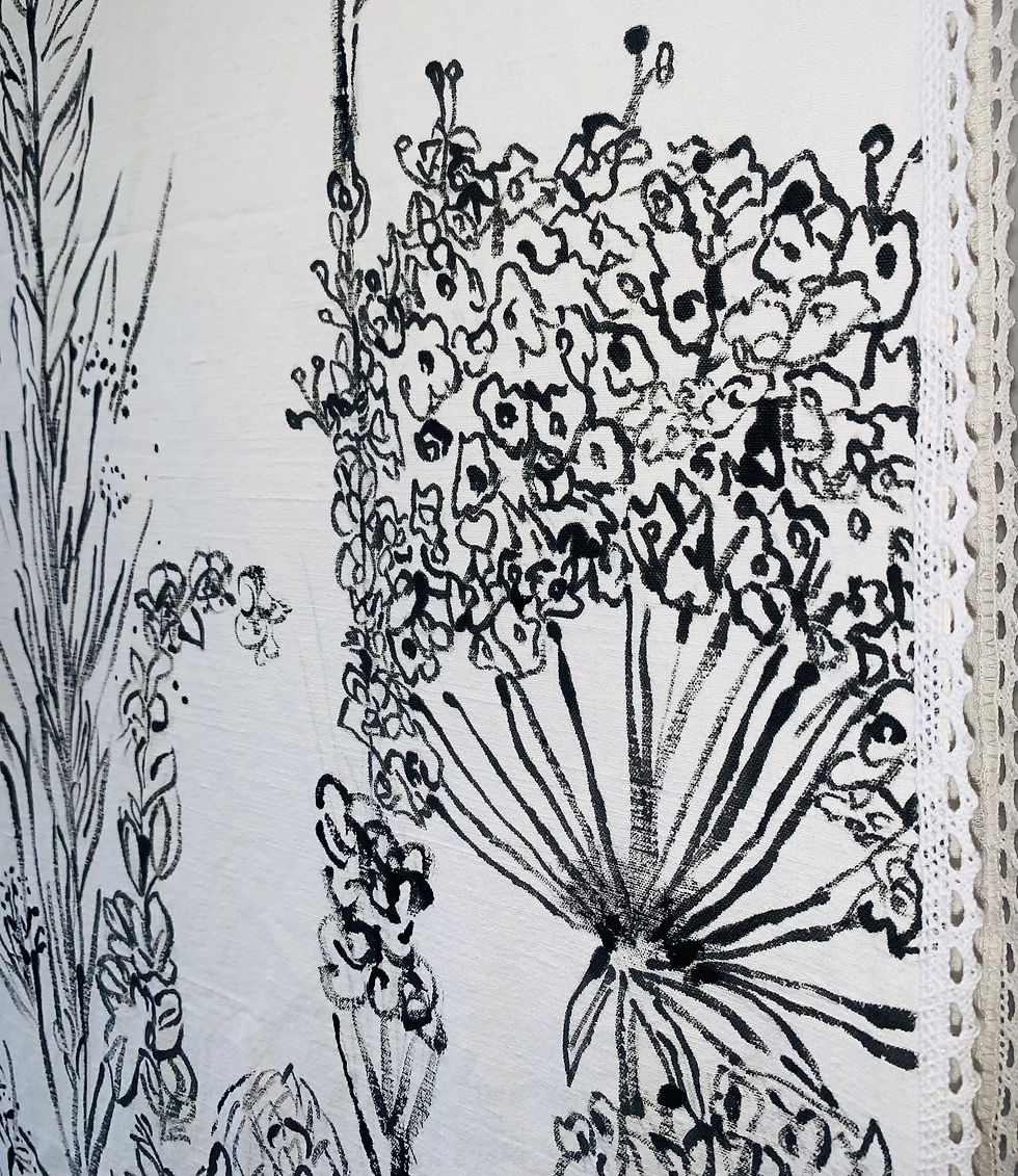 Miniatura: CHEMIN DE TABLE FLEURS DES CHAMPS