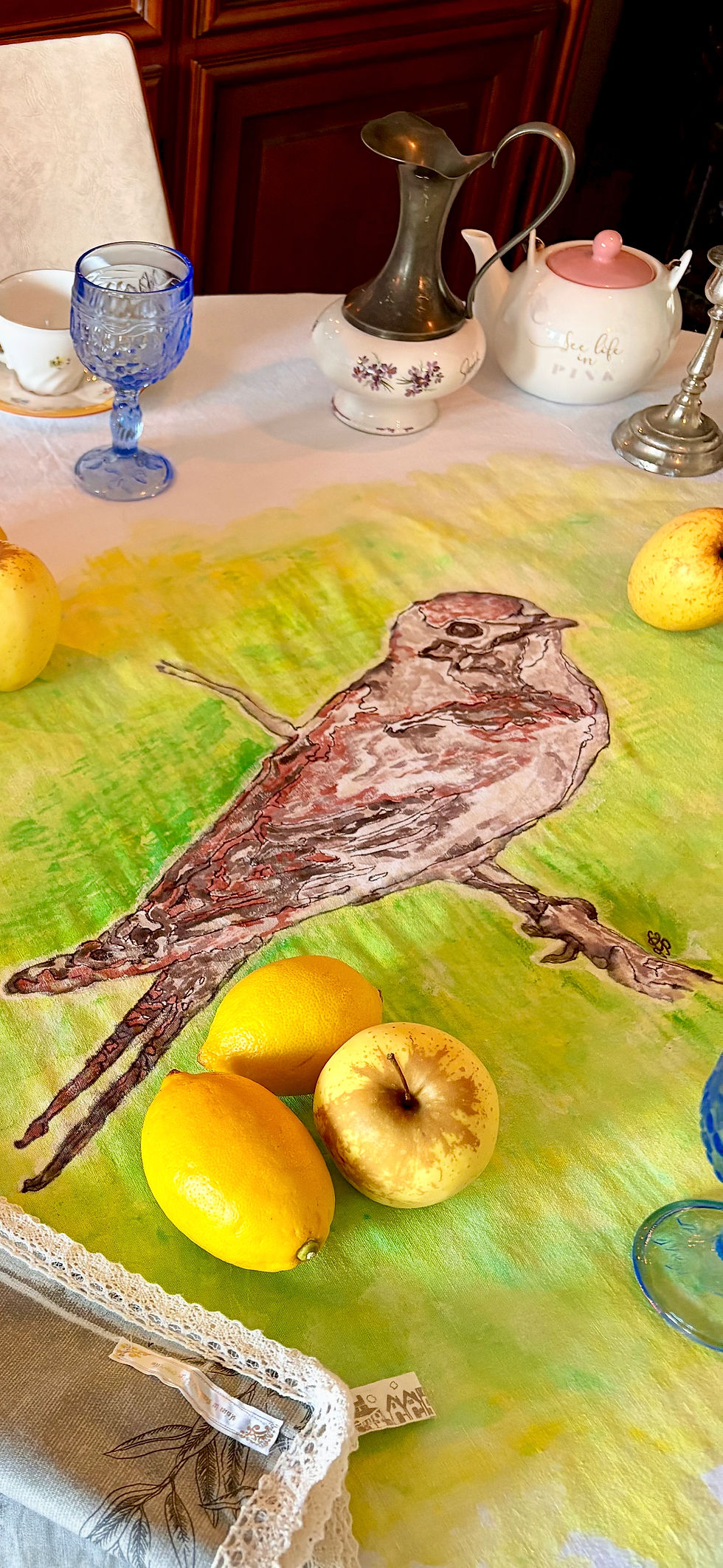 Miniatura: NAPPE PETIT MOINEAU DU PRINTEMPS 