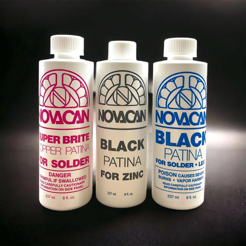 Novacan Patina Variety Pack - 3 Bottle | BiNARi Glass Studio