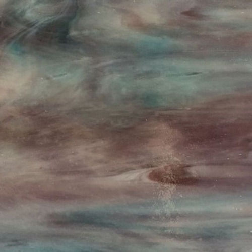 Thumbnail: 8x10 in Stained Glass: Med. Purple/Sky Blue Wispy Opal