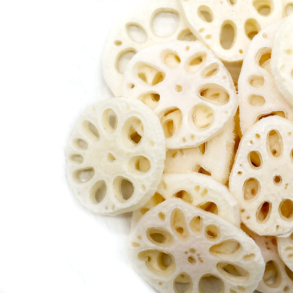 LOTUS ROOT SLICES