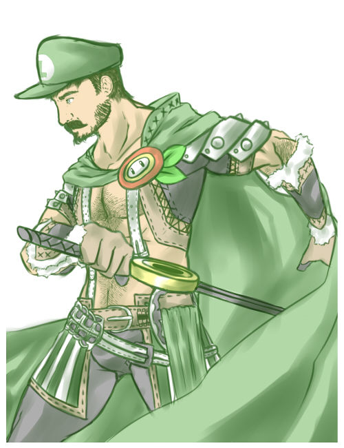 Super Mario - Luigi the Swordsman