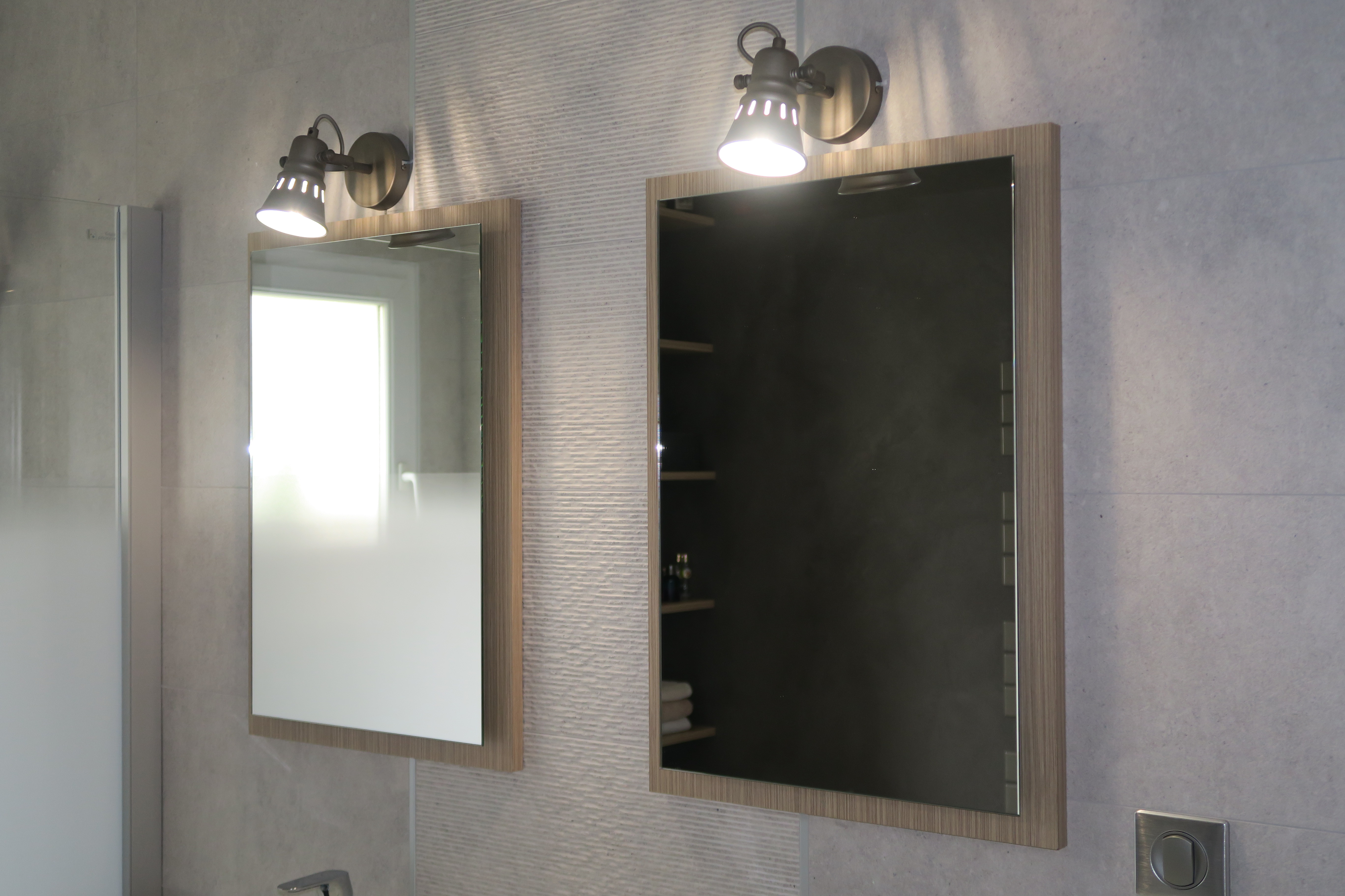 Miroir en bois sur mesure
