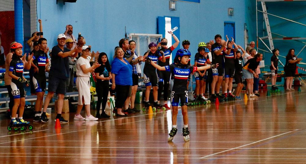 Victoria takes home gold at the 2023 Skate Australia Speed Skating
