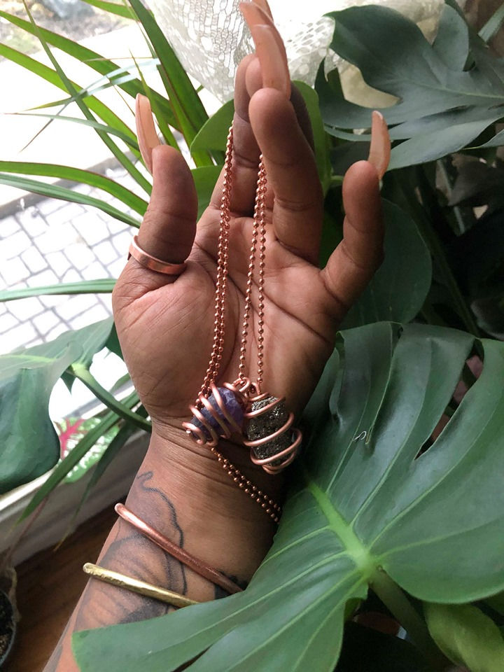 Thumbnail: Custom Copper Necklace