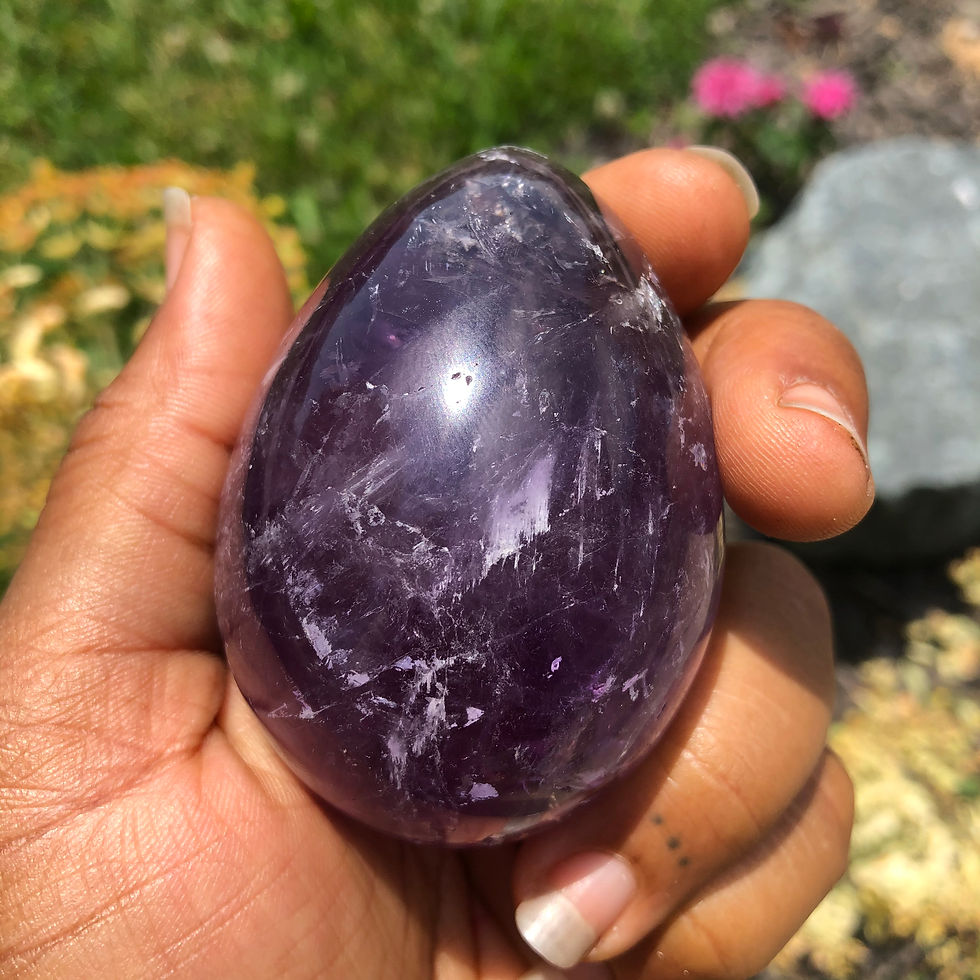 Thumbnail: XL Amethyst Altar Eggs