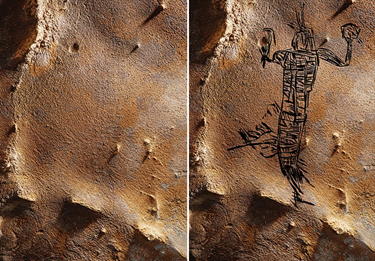 Pinturas rupestres da 19 Caverna do Alabama 
