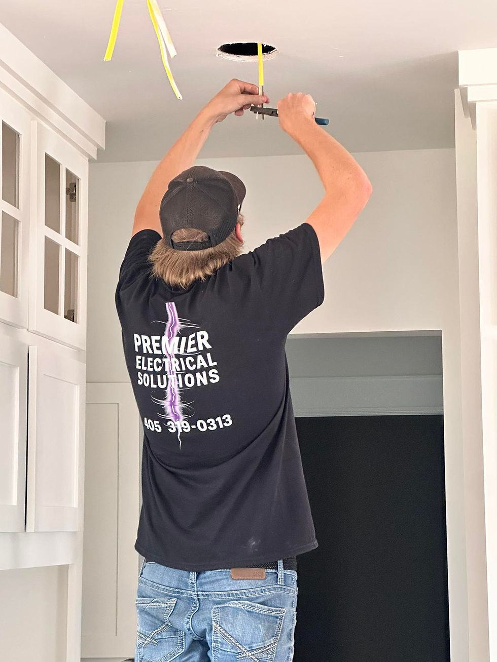 Working at a residence