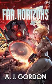Far Horizons, the third book of The Outer Reaches trilogy, author,  AJ Gordon