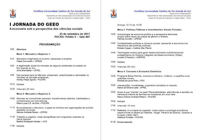 Economia e Ciências Sociais
