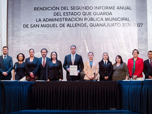 Obra pública, seguridad, educación, vivienda, desarrollo social, campo y servicios formaron parte del balance presentado ante el Ayuntamiento y la ciudadanía.