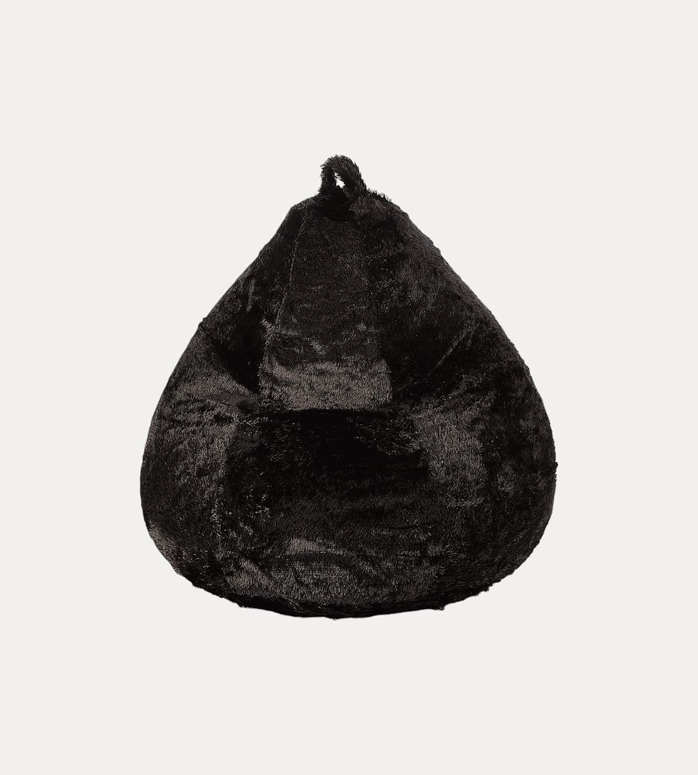 Thumbnail: Ultra Soft Faux Fur XXL Bean Bag – Cozy Seating for Bedroom & Living Room