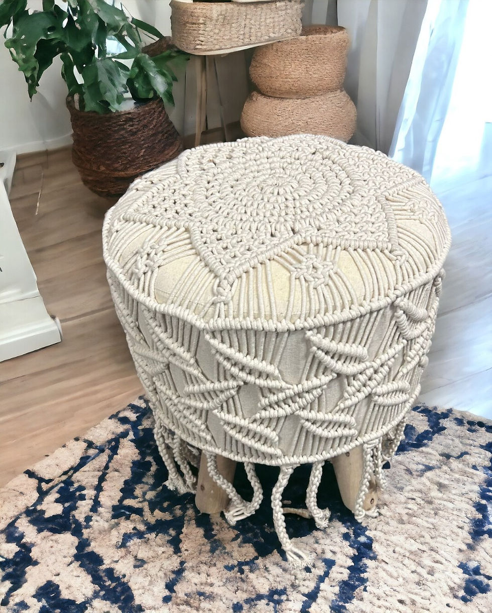Macrame Cushion