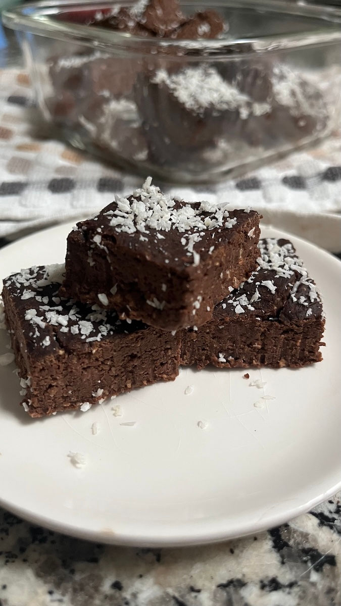 Bocados de chocolate y frijol negro