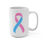 Thumbnail: Pregnancy and Infant Loss Awareness Ribbon Mug | 15oz Coffee Cup