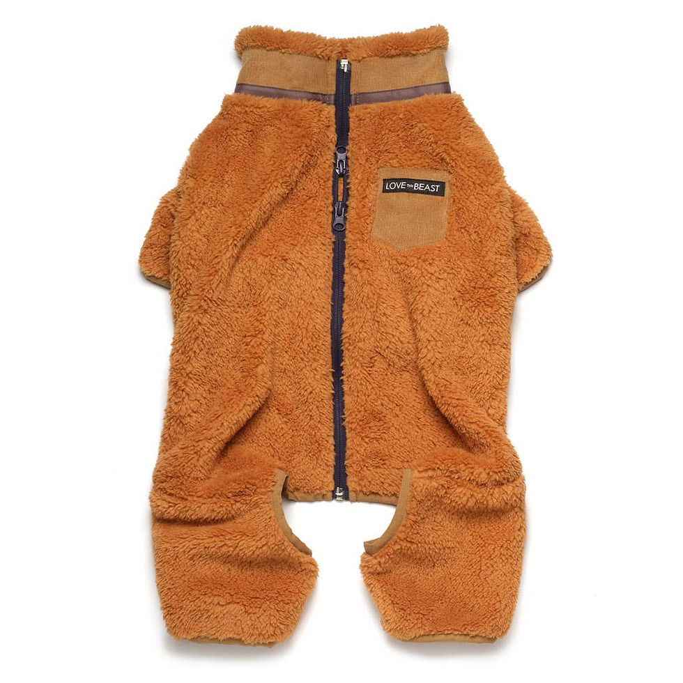 Thumbnail: Love thy beast teddy bear onesie
