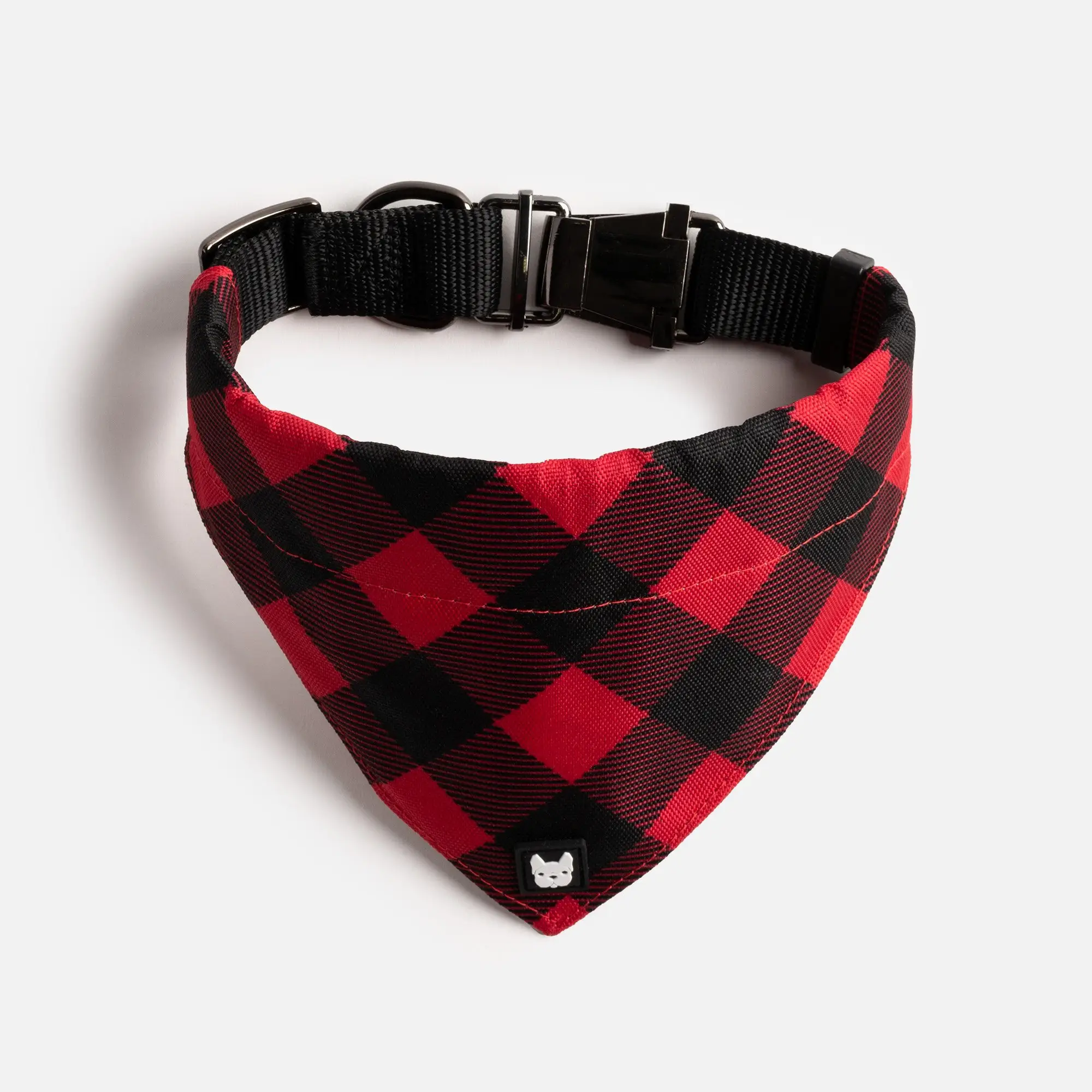 Silver Paw Bandana Collar