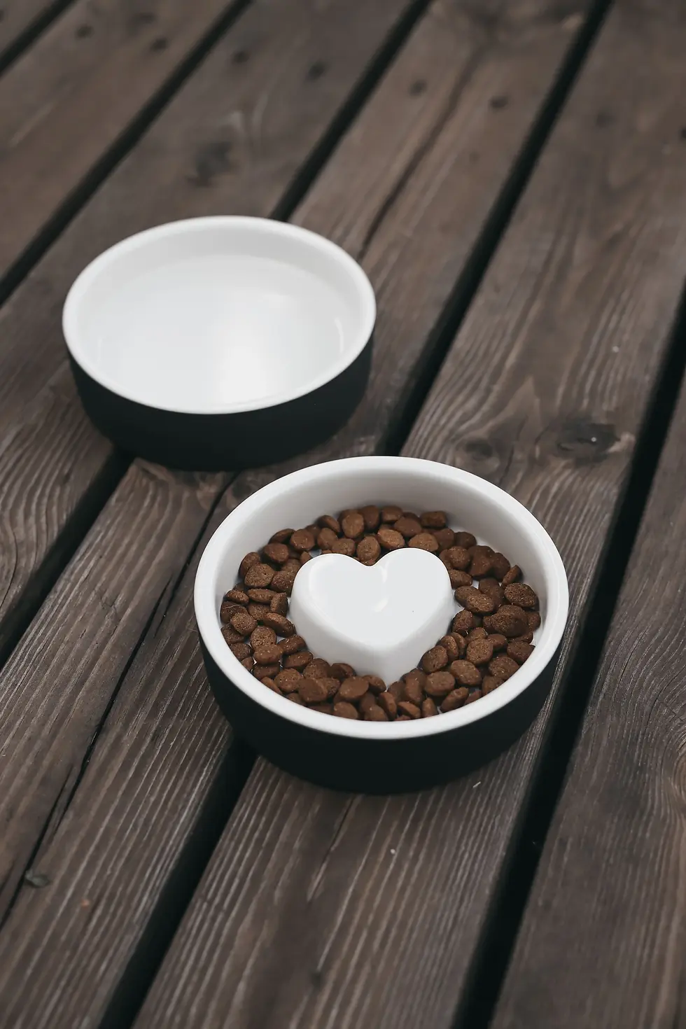 サムネイル： Paikka Black Slow Feeder Bowl