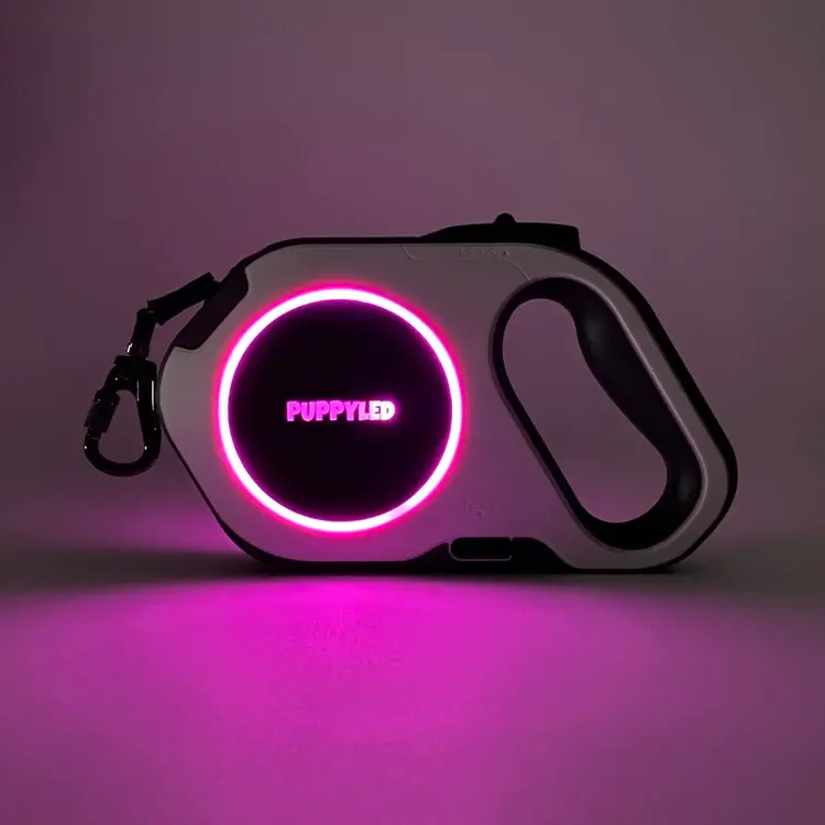 サムネイル： Puppy LED Retractable Leash