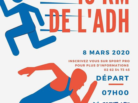 Pour l'amour du sport ! Les 10km de l'ADH