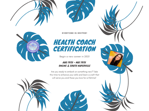 Health Coach School Starts August 19th & You're Invited!