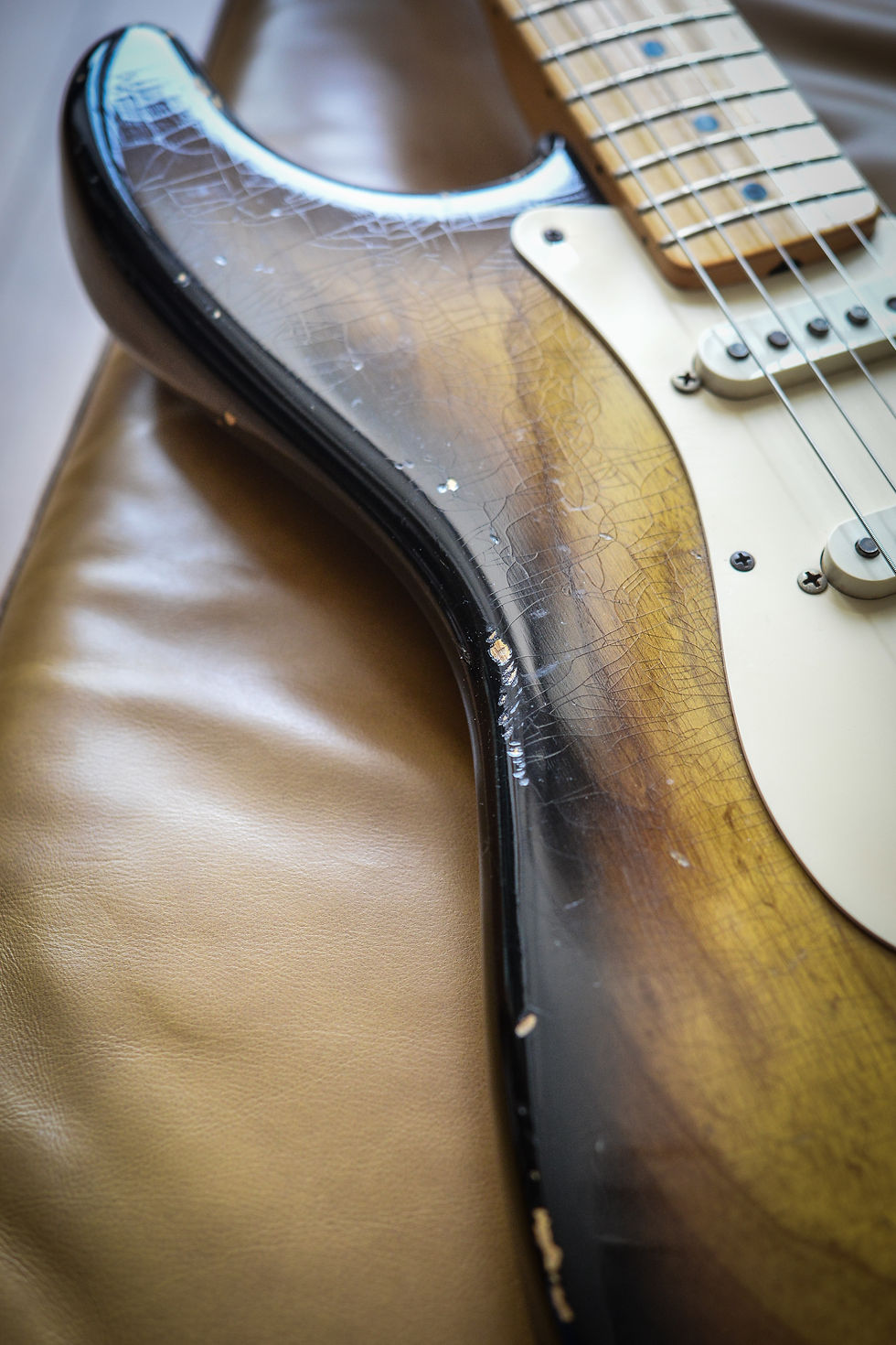 Thumbnail: Fender John English Masterbuilt 57' Stratocaster - Two Tone Sunburst (2005)