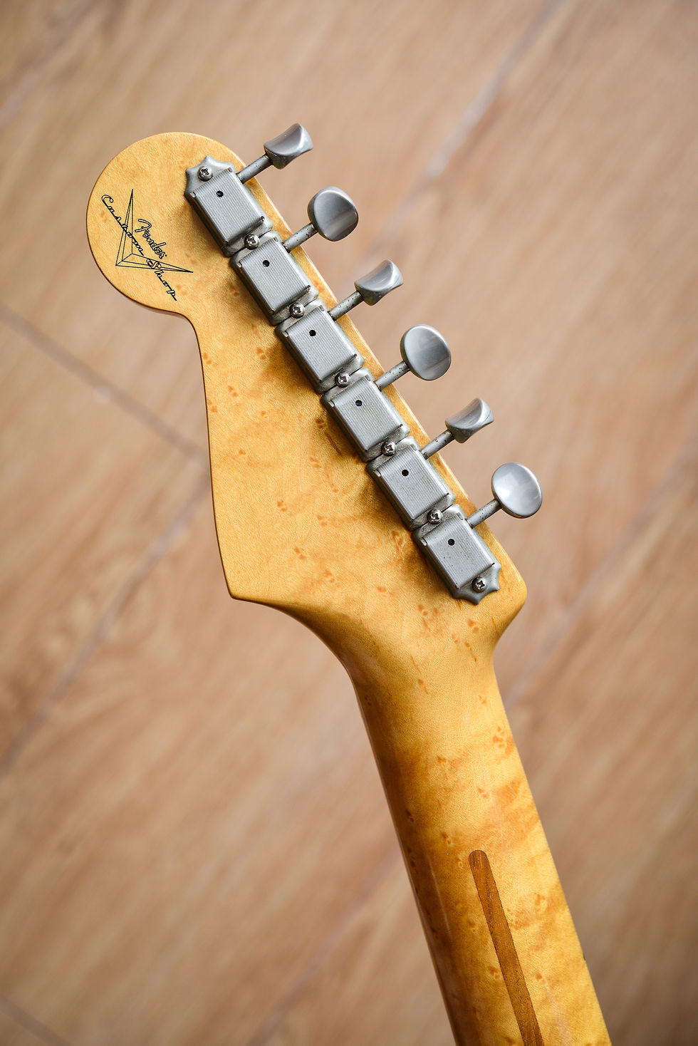 Thumbnail: Fender Custom Shop 56’ Stratocaster Birdseye Maple - Blonde NOS (2000)