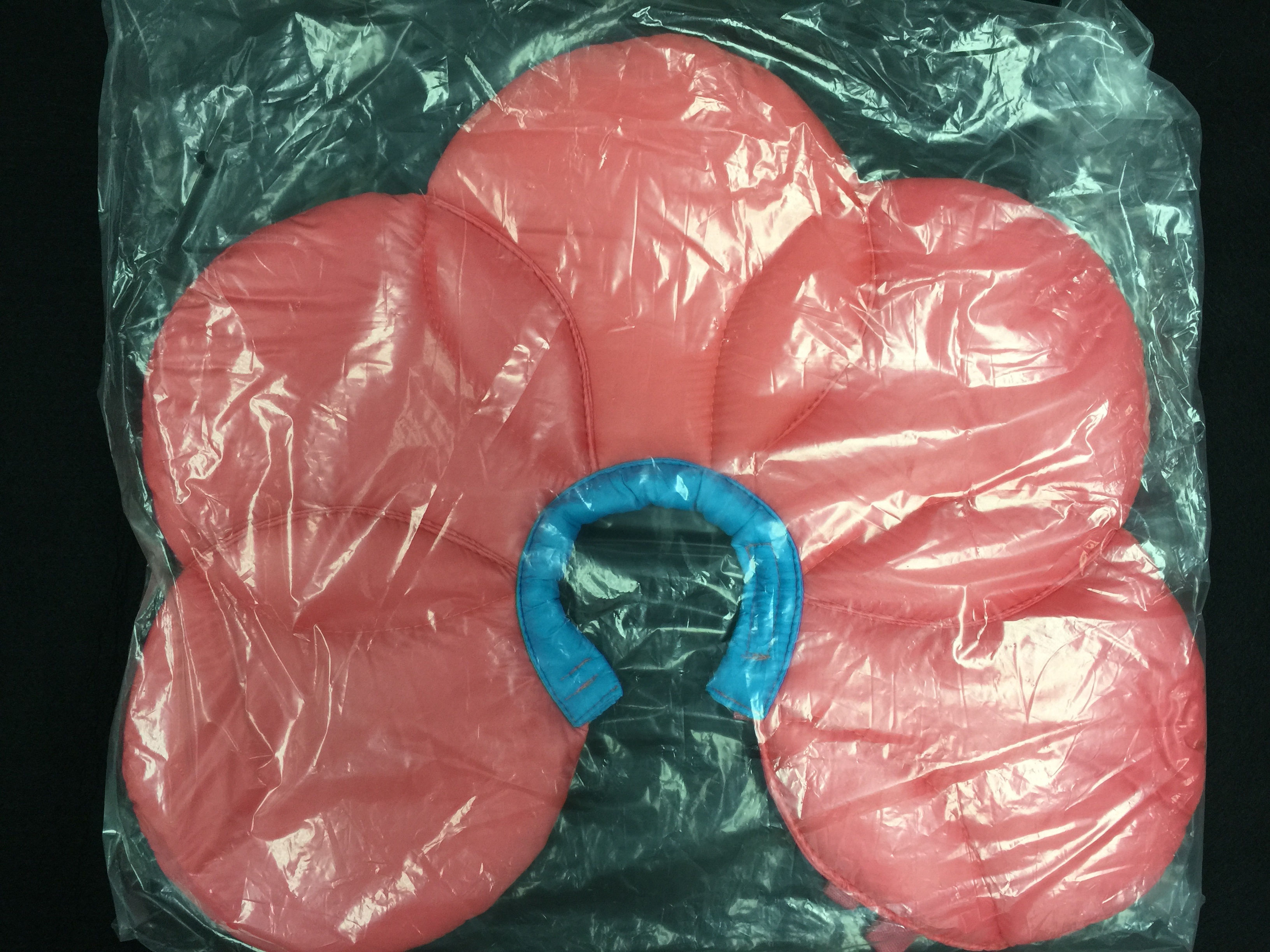 D00951_1 花花頸罩(橙色M)