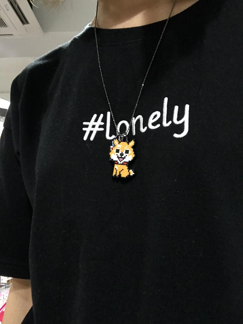 Thumbnail: D02262 B-side label 柴犬頸鏈