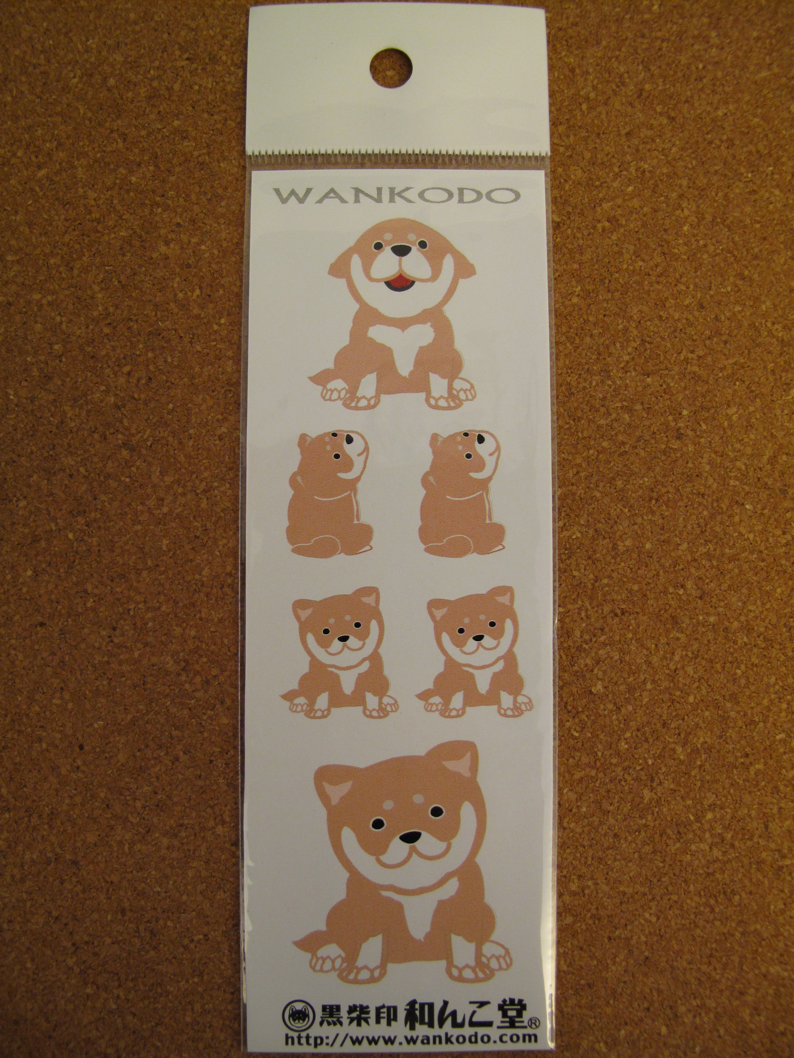 D00051 黑柴堂赤柴貼紙