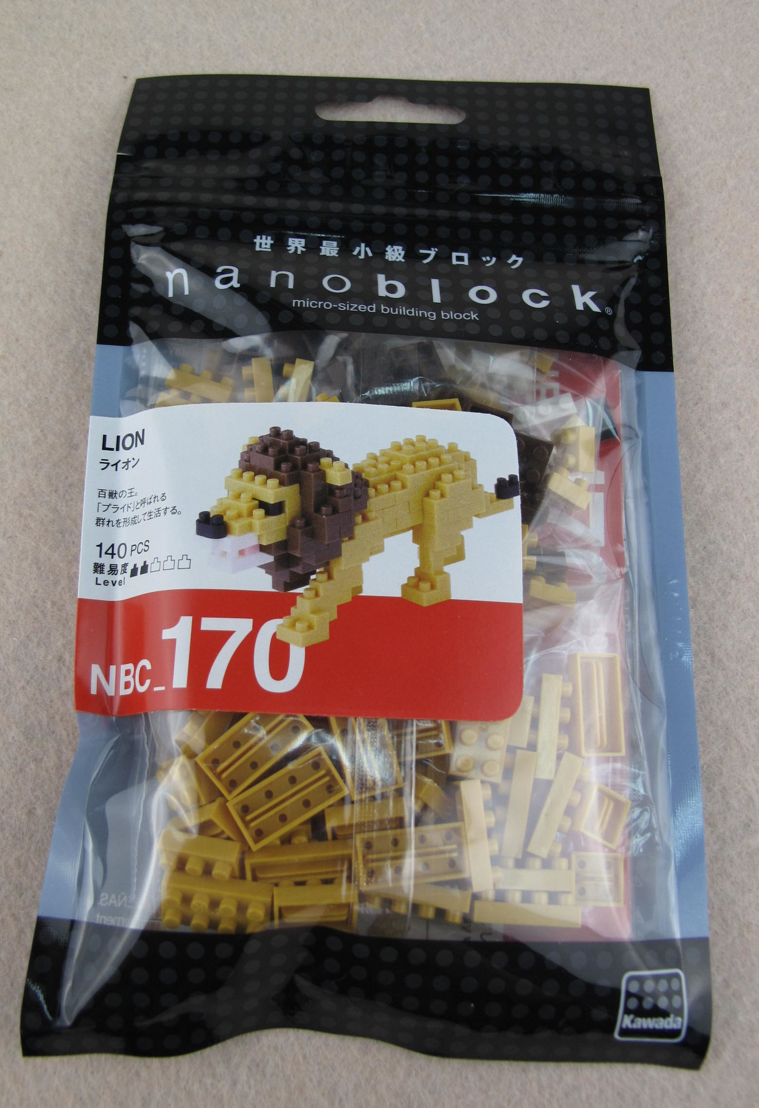 nanoblock NBC_170 Lion