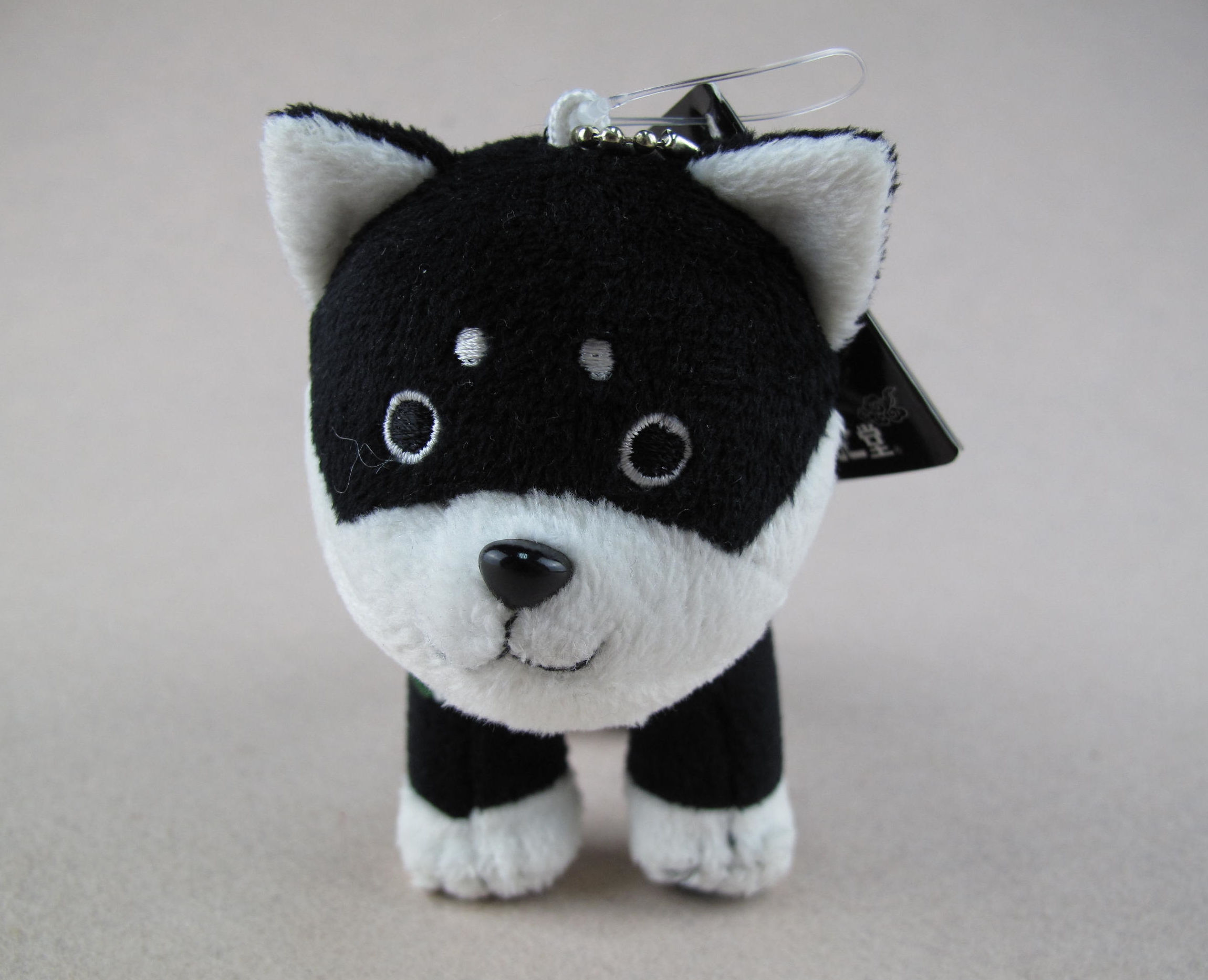 D01186 黑柴堂 黑柴公仔吊飾 (企款, 有包袱)