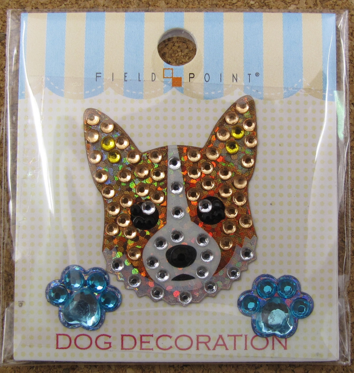 D00382 狗狗水晶貼 哥基