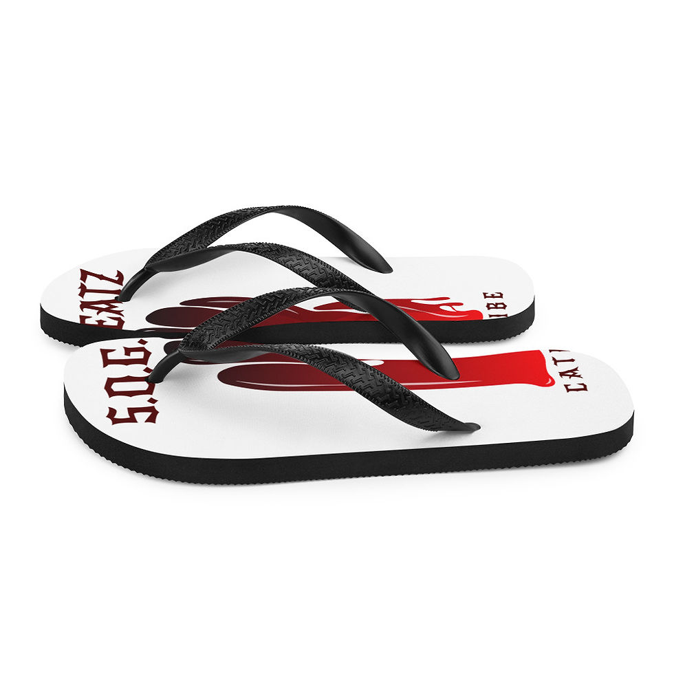 Thumbnail: S.O.G.BEATZ Flip-Flops (White)