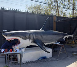 Escultura Tiburón Blanco
