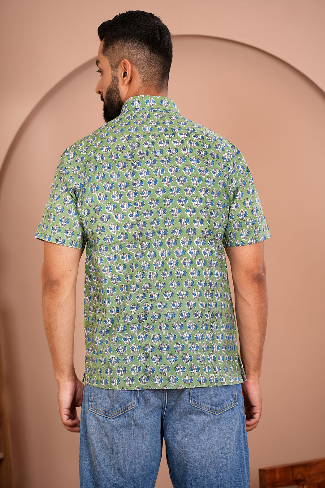 Forest Thorns Cotton Printed Shirt