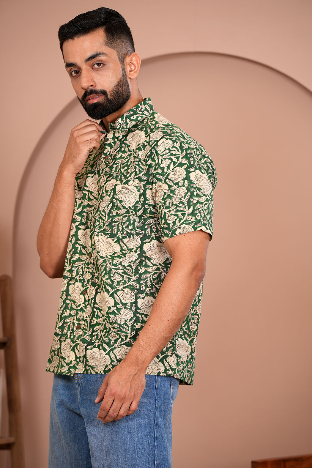 Jungle Jam Cotton Printed Shirt