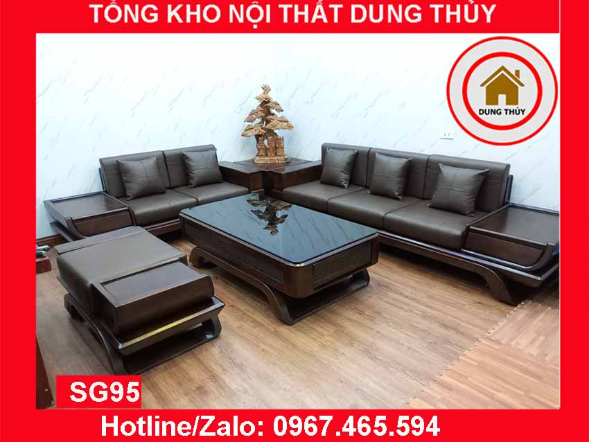 Bàn Giao Bộ Sofa Thuyền Cánh Cong SG95 Cho Anh Hào Tại Hải Bối, Đông Anh Sáng 14/10