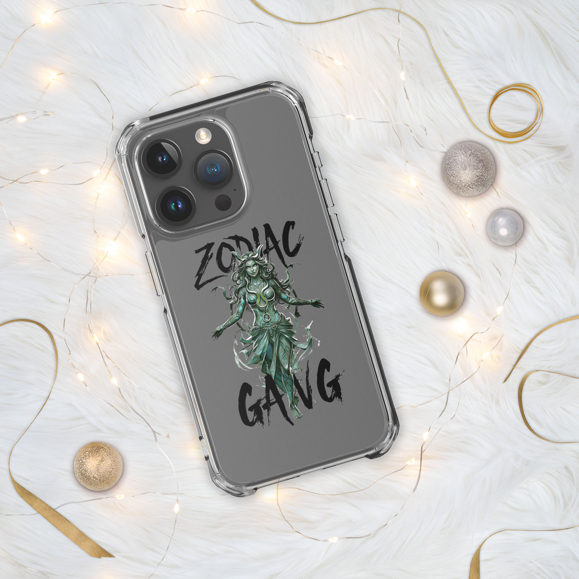 Clear Case for iPhone® - ZODIAC GANG X TAURUS FEMALE
