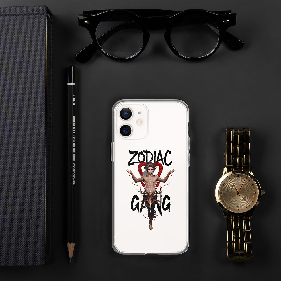 Thumbnail: Clear Case for iPhone® - ZODIAC GANG X ARIES MALE
